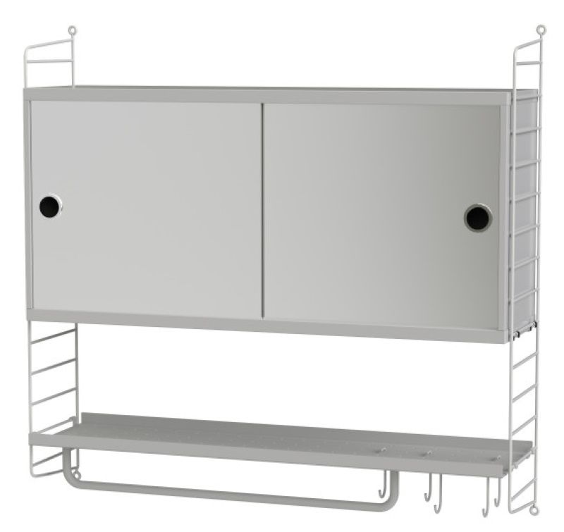 String Badezimmer Wand Regalsystem A String Furniture